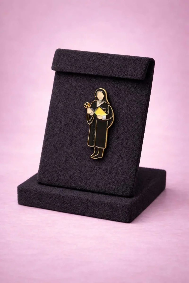 Avukat/Hakim Figürlü Broş