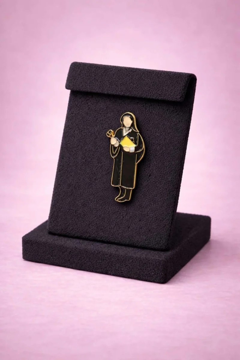 Avukat/Hakim Figürlü Broş